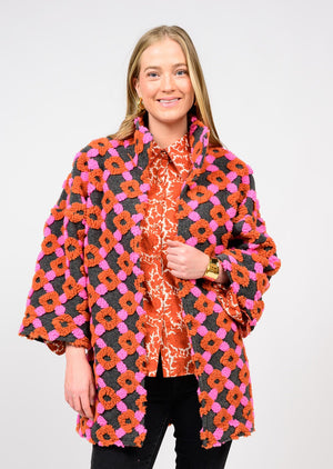 PUFF PATTERN JACKET 130238