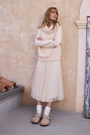 LADIES KNITTED SKIRT