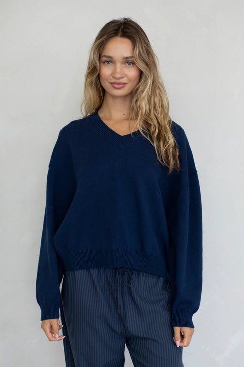 V NECK SWEATER TBW14365