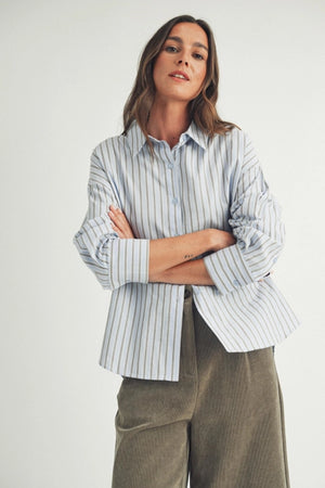 LOOSE FIT STRIPED SHIRT