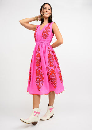 STAMPED SUNDRESS