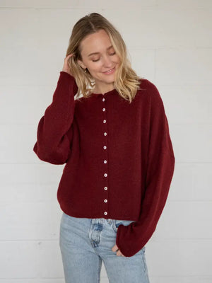 BUTTON UP CARDIGAN TBW237