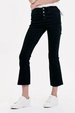 DEAR JOHN JEANNE CROPPED FLARE JEAN