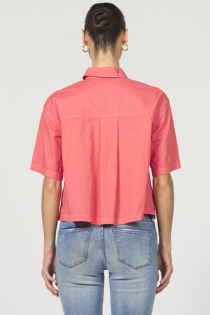 EDSEL POPLIN TOP