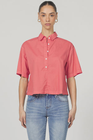 EDSEL POPLIN TOP