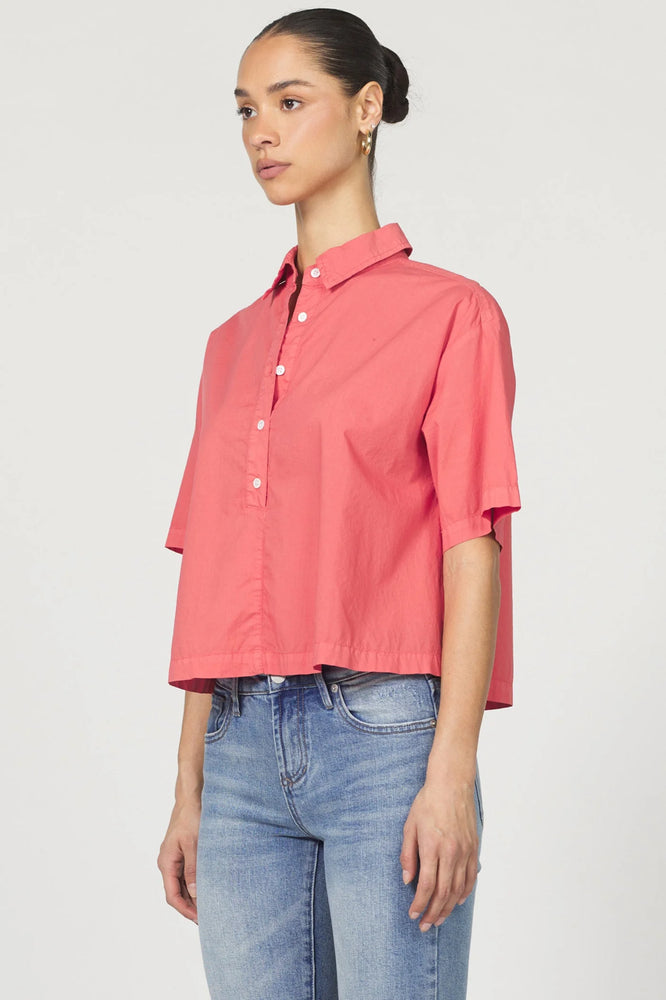 EDSEL POPLIN TOP