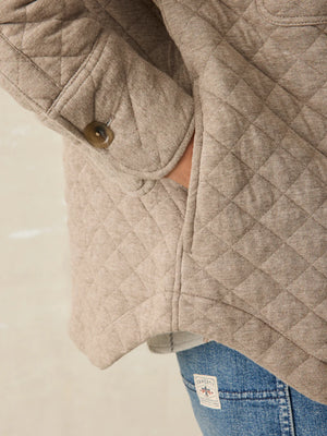 EPIC QUILTED FLEECE SHIRT JACKET