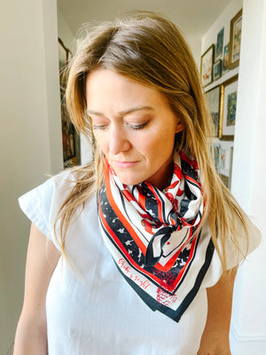 COLLEGIATE SILK SCARVES