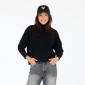 MARLOW IMPERFECT HEART SWEATER