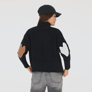 MARLOW IMPERFECT HEART SWEATER