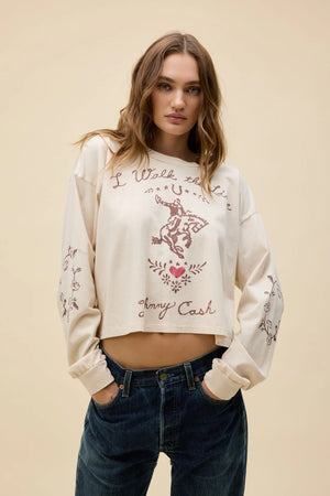 JOHNNY CASH WALK THE LINE MEET & GREET LONG SLEEVE