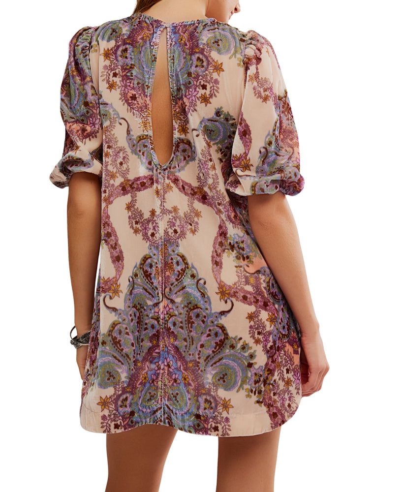 MAYE PRINTED VELVET TUNIC