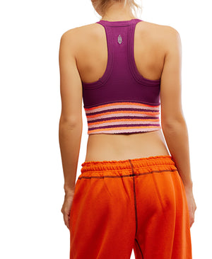 ALL CLEAR VNECK STRIPE CAMI