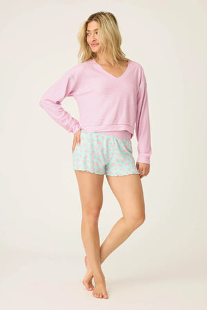 SECRET GARDEN LONG SLEEVE PJ TOP