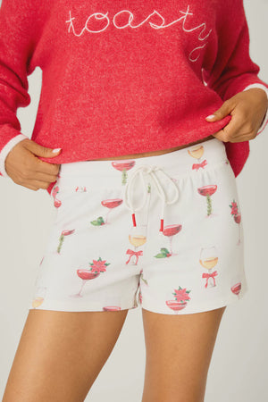 LETS GET TOASTY PJ SHORT