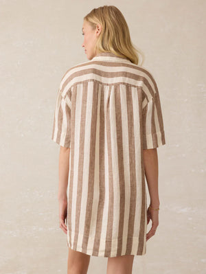 PALMA LINEN DARA MINI DRESS