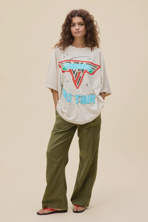 VAN HALEN 1980 TOUR OS TEE