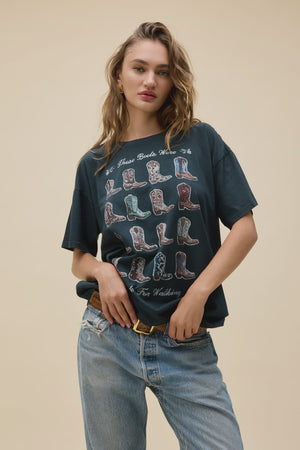 BOOTS FOR WALKING MERCH TEE