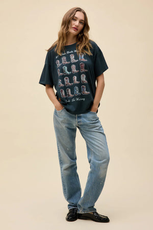 BOOTS FOR WALKING MERCH TEE