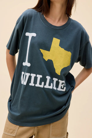 I HEART WILLIE MERCH TEE