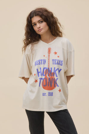 AUSTIN HONKY TONK OVERSIZED JERSEY