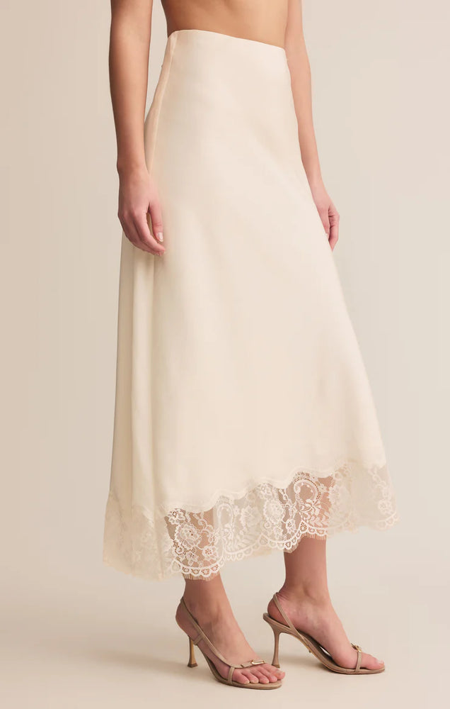 CINDER LACE MIDI SKIRT