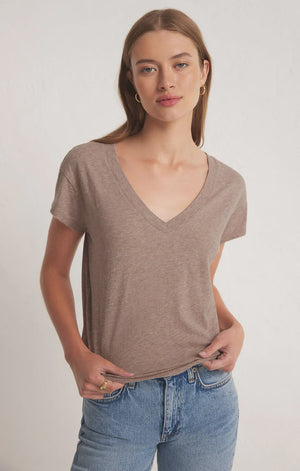 MODERN V NECK TEE