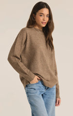 Z SUPPLY GIA CREW NECK SWEATER 