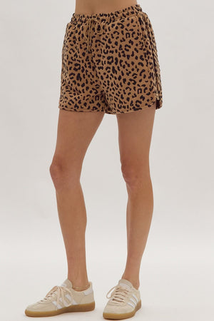 LEOPARD PRINT BOXER SHORTS