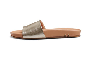 GALLITO LEATHER SLIDE SANDAL