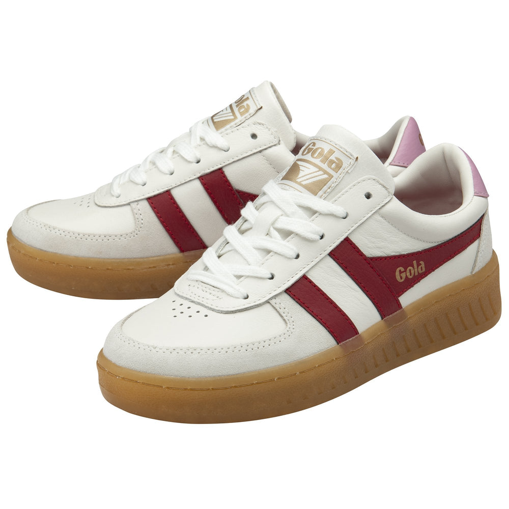 GRANDSLAM ELITE TRAINER WHITE/DEEP RED/CANDY/GUM