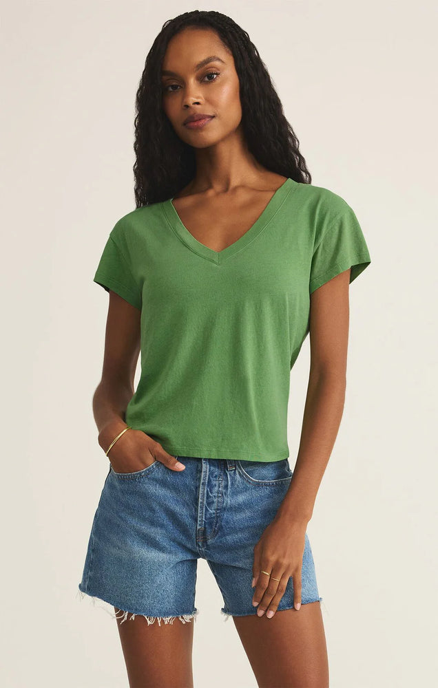 MODERN V NECK TEE