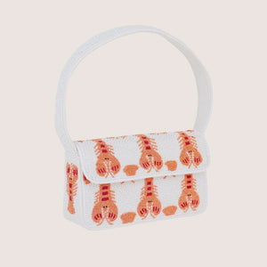 LINDA LOBSTER BEADED HANDBAG