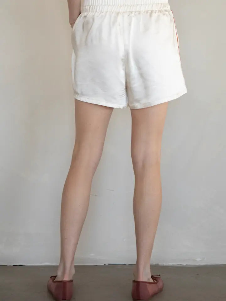 SATIN TRACK SHORT