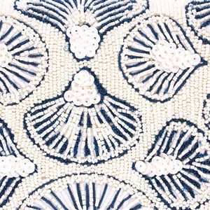 SEA SHELLS BEADED HANDBAG