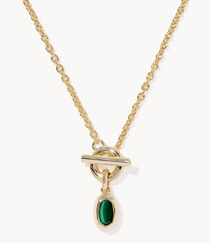 ELISA TOGGLE PENDANT NECKLACE