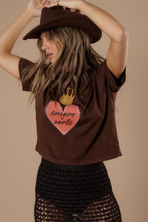 AMORE E SORTE WIDE BOY TEE