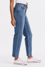 DEAR JOHN 90S SUPER HIGH RISE ANKLE STRAIGHT JEANS