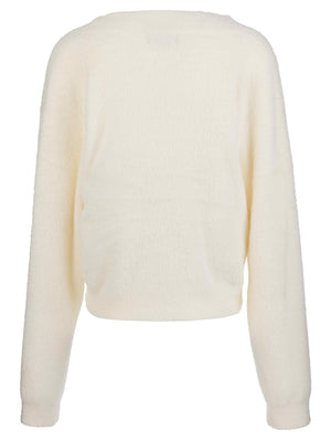 DEEP V BOXY SWEATER